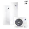 Šilumos siurblys NORDIS Optimus PRO HOP16WODU3 / HOP160/240IDU3 (Su 240l boileriu, 16.00 kW, su 9kW rezerviniu tenu)