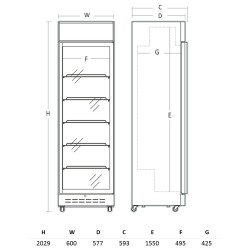 Scandomestic Display Cooler...