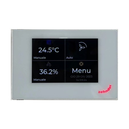 Pultelis rekuperatoriui Zehnder Multi Control  baltas