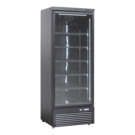 Šaldytuvas vertikali vitrina Scandomestic DC614BB