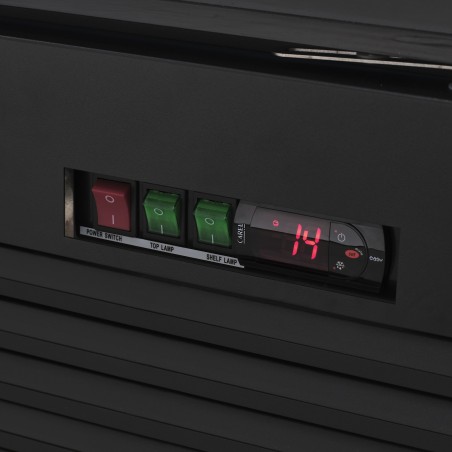 Refrigerator vertical display Scandomestic MDC1290BB