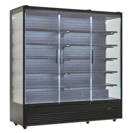 Refrigerator vertical display Scandomestic MDC1973BB