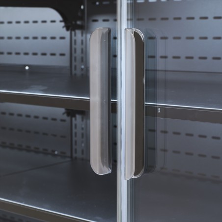 Refrigerator vertical display Scandomestic MDC2584BB