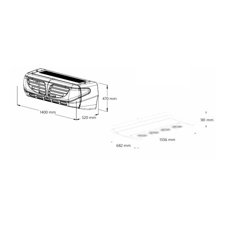 Automobilinis šaldymo agregatas Zanotti SFZ248 (SFZ248S01D - SFZ248R01D)