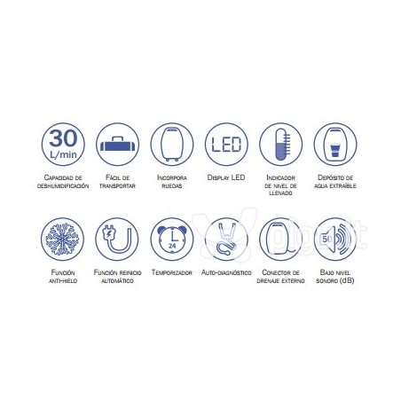 Oro sausintuvas HTW DH10P05