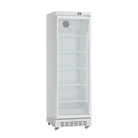 Šaldytuvas vertikali vitrina Scandomestic DC389WD