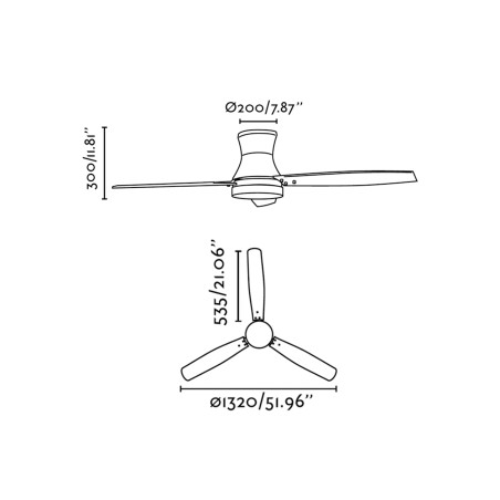 Lubų ventiliatorius Faro tonSay